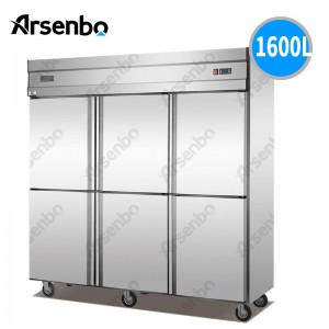 環境に優しい直立した業務用厨房冷蔵庫および冷凍庫のエアサイクル冷却